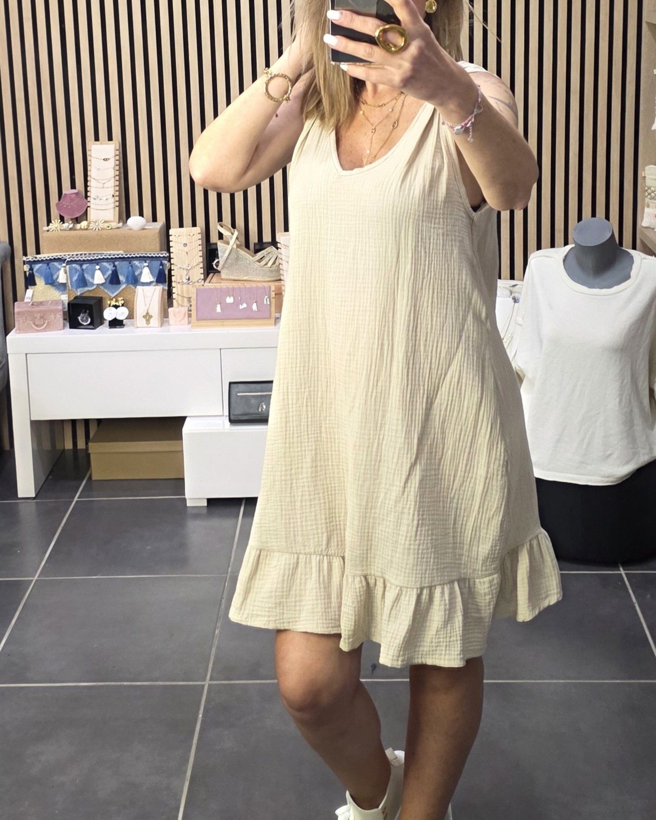 Robe Gaz de coton